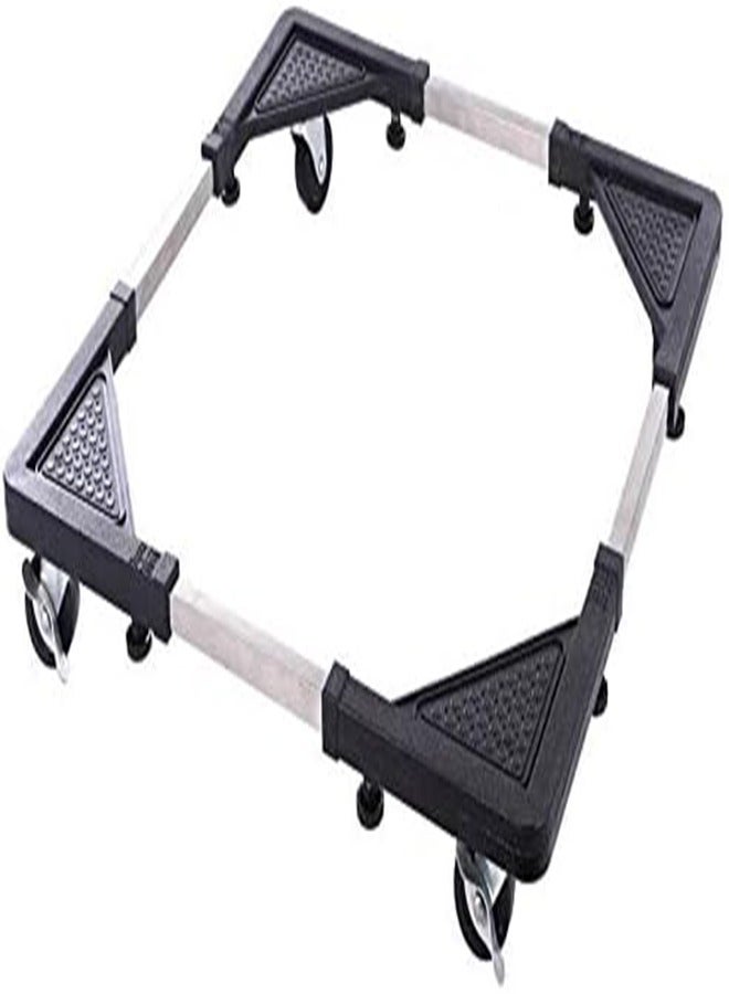 Arabest Multi-functional Movable Adjustable Base with Casters Mobile Case/dolly/roller for Washing Machine, Dryer and Refrigerator, Cabinet - Image 2