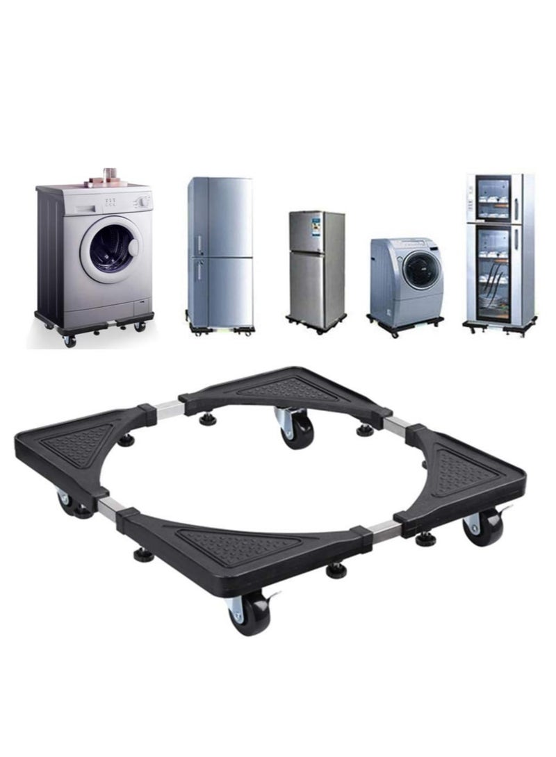 Arabest Multi-functional Movable Adjustable Base with Casters Mobile Case/dolly/roller for Washing Machine, Dryer and Refrigerator, Cabinet - Image 1