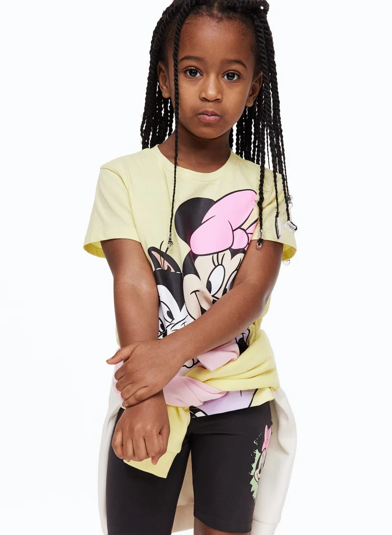 H&M Kids 3 Pack Printed Cycling Shorts