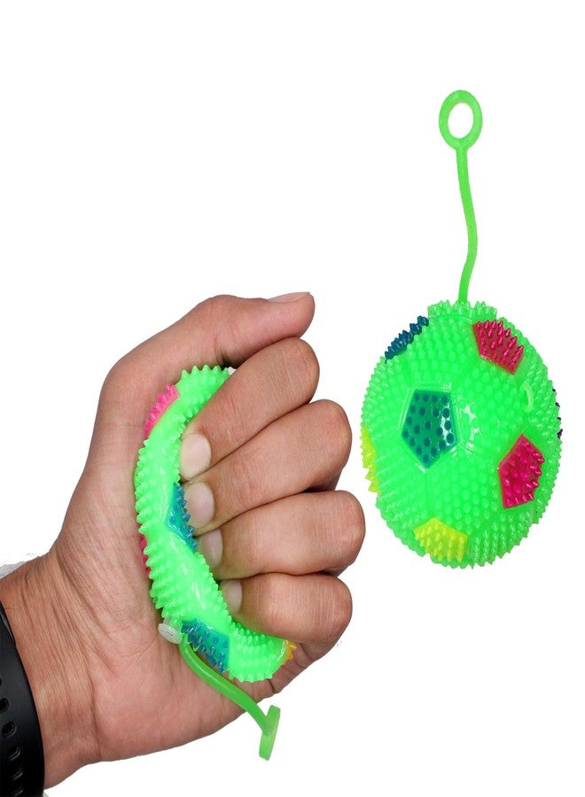 BOXO Squeeze Mesh Ball Soft Bouncy Ball for Kids and Adults (Set of 4) - Image 3
