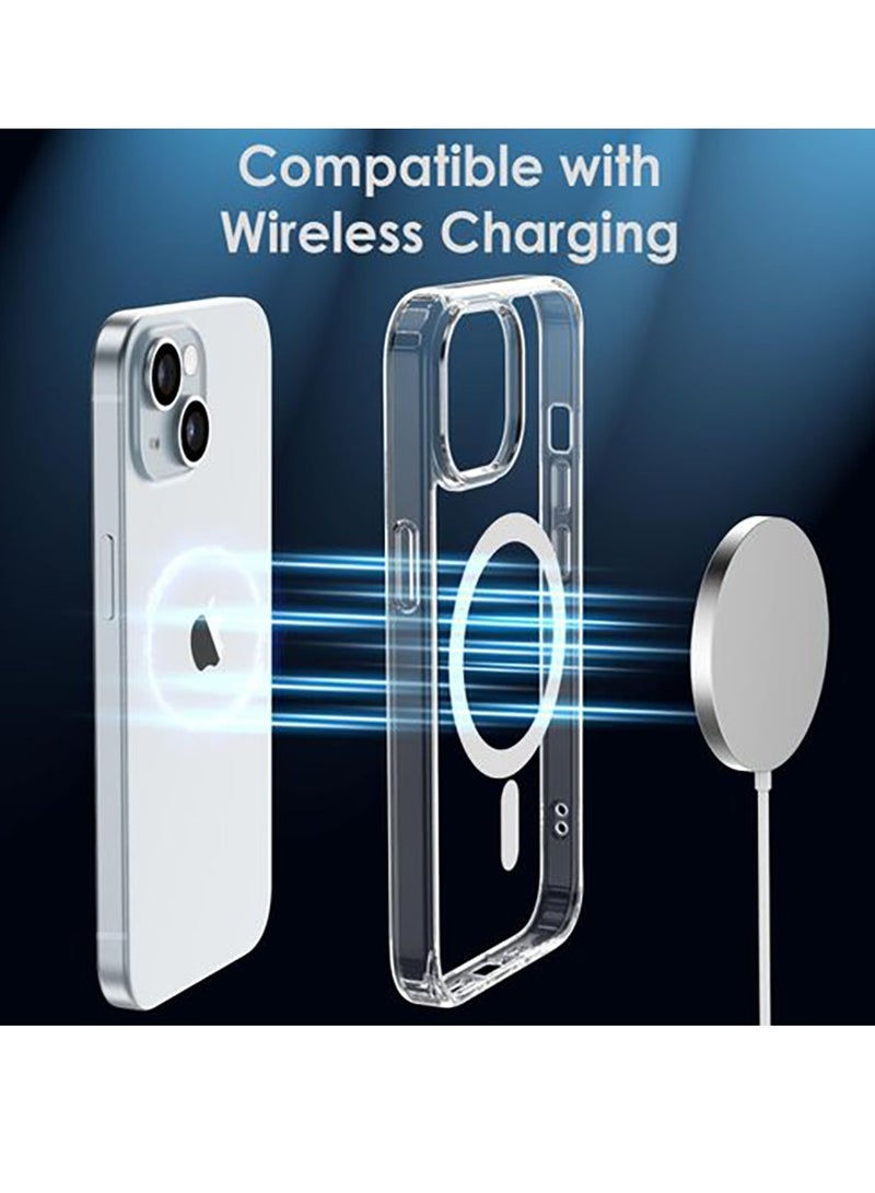 IPhone 15 Plus Case MagSafe Clear Cover  - Image 1