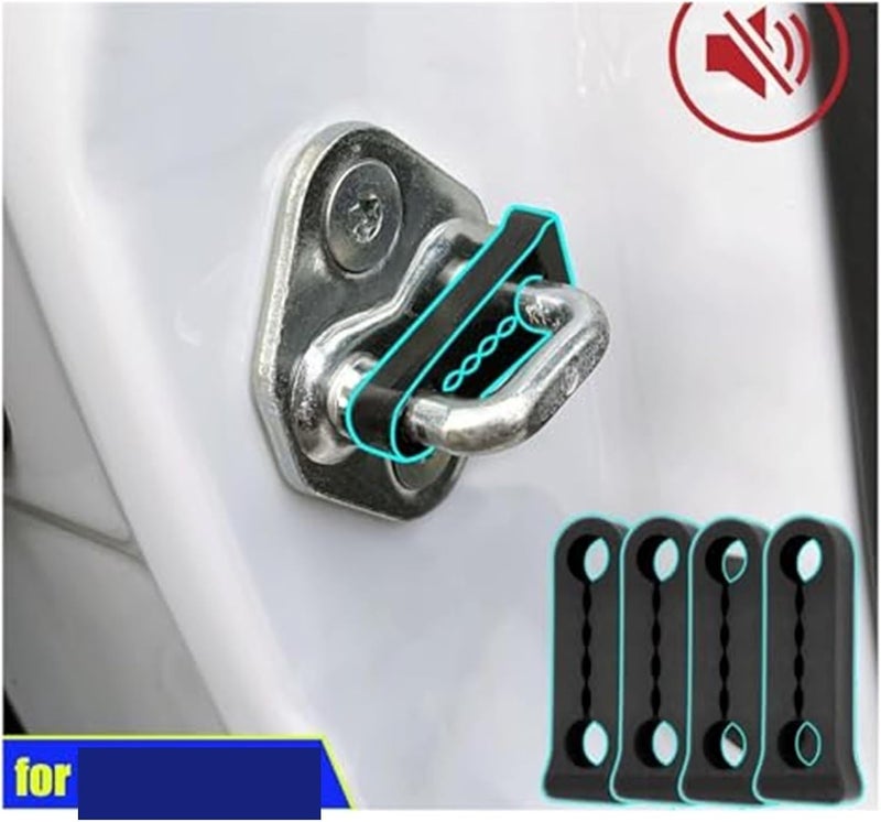 Wivplex Car Door Lock Sound Deadener Damper Buffer - Image 3