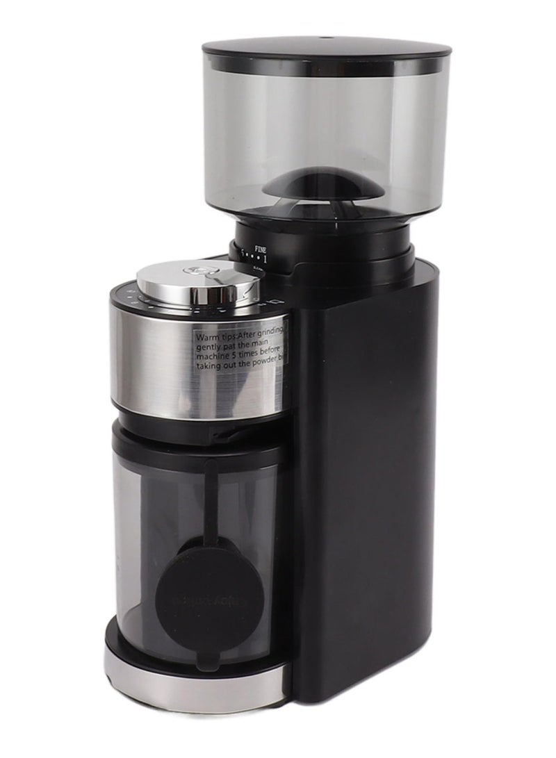 Electric coffee grinder, adjustable with 25 speeds for coarse and fine adjustment  - Image 2