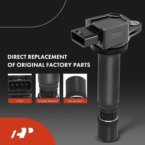 A-Premium Ignition Coils and Spark Plugs Kits Compatible with Volvo XC90 2005-2011, S80 2007-2010, 4.4L 8-PC Set - Image 3