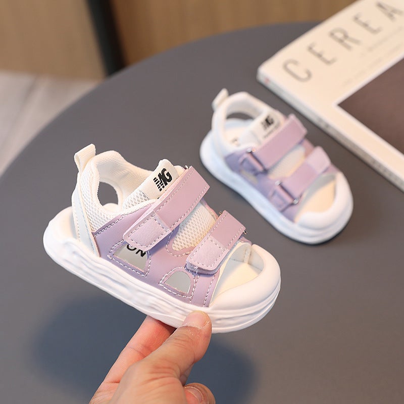 Mesh Sneakers Lightweight Flexible Sole Walking Shoes For Kids Indoor And Outdoor Activities - Image 3