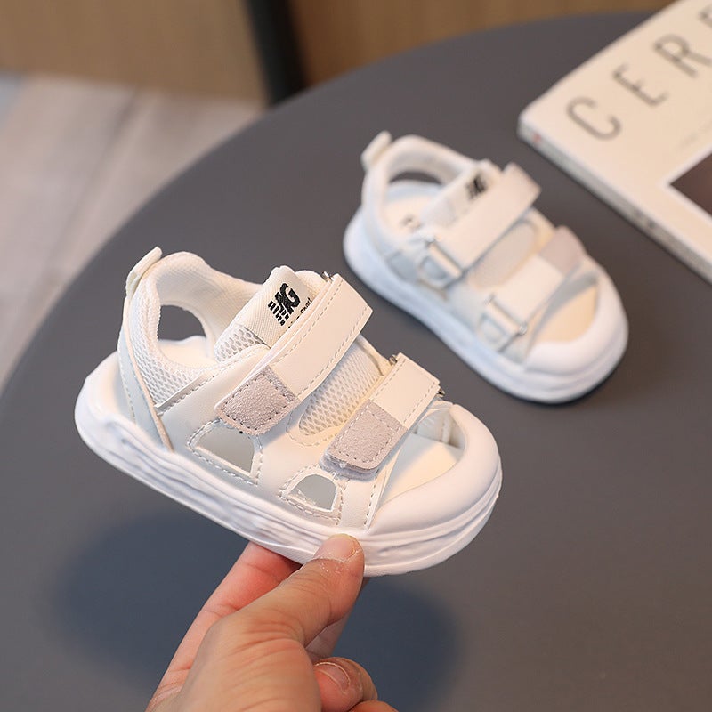 Mesh Sneakers Lightweight Flexible Sole Walking Shoes For Kids Indoor And Outdoor Activities - Image 1