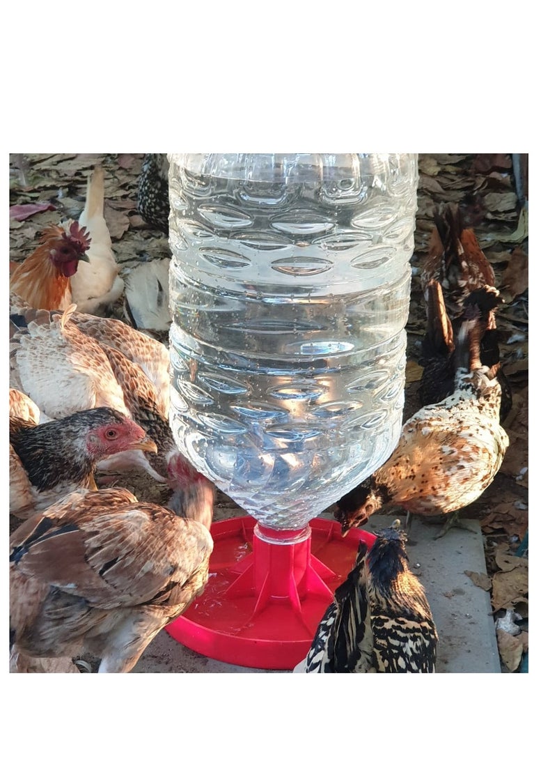 قاعدة سقاية للطيور بدون جالون - Image 3
