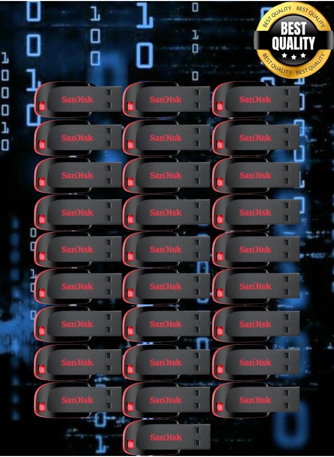 Sandisk 28 Pieces 32GB Cruzer Blade Usb Flash USB2.0  - Image 1