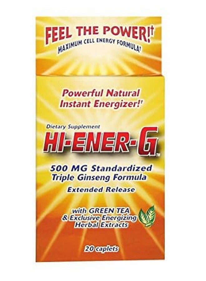 WINDMILL Hi-Ener-G Triple Ginseng Formula, 500 mg Standardized, Caplets