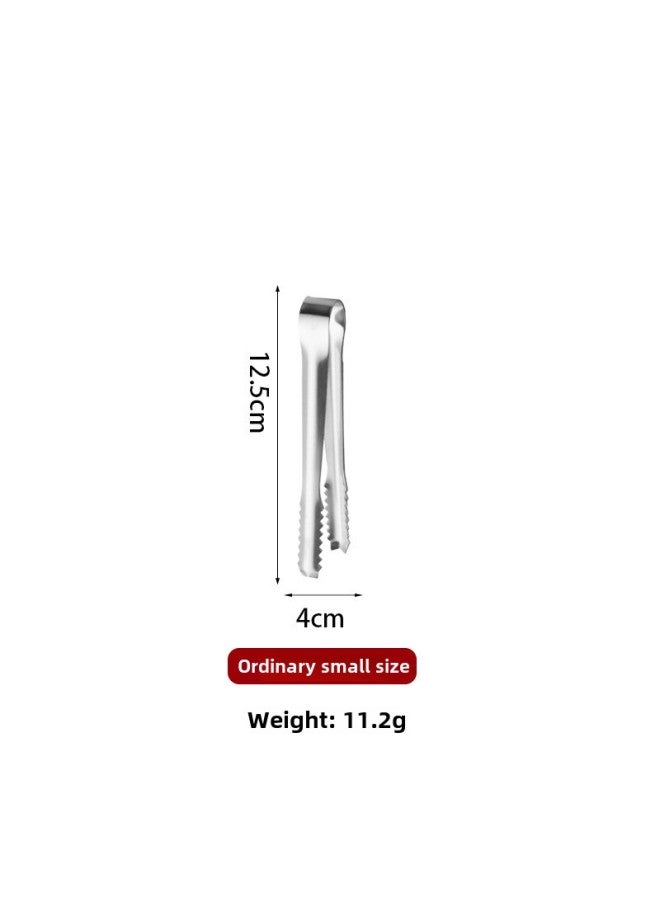 304 Stainless Steel Ice Clip, Thickeneded Ice Cube Clip, Multi-functional Barbecue Clip, Ice Bucket Sugar Cube Clip, Towel Clip-Specifications:304 Small Size  - Image 2
