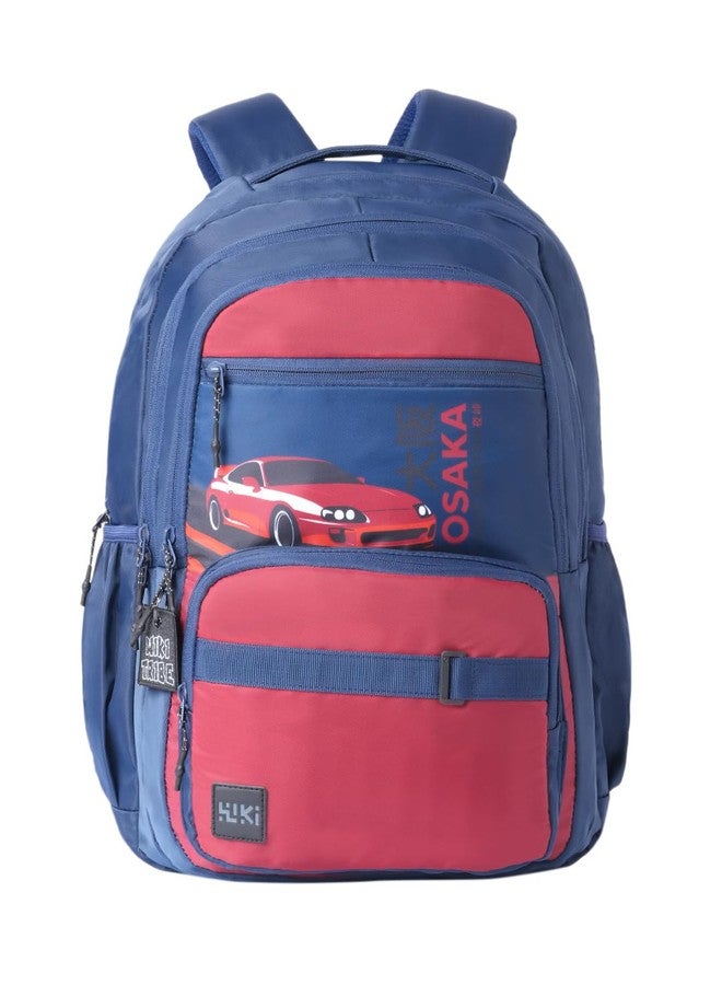 وايلد كرافت حقيبة ظهر Wildcraft Wiki Volt 40 للأولاد والبنات | سعة 40 لترًا مع جيب مخصص للكمبيوتر المحمول، ومجموعة أدوات يدوية، وغطاء للمطر، وثلاثة جيوب مع أكتاف مبطنة | مثالية للكتب والقرطاسية والأغراض الأساسية - JDM: كحلي - Image 3