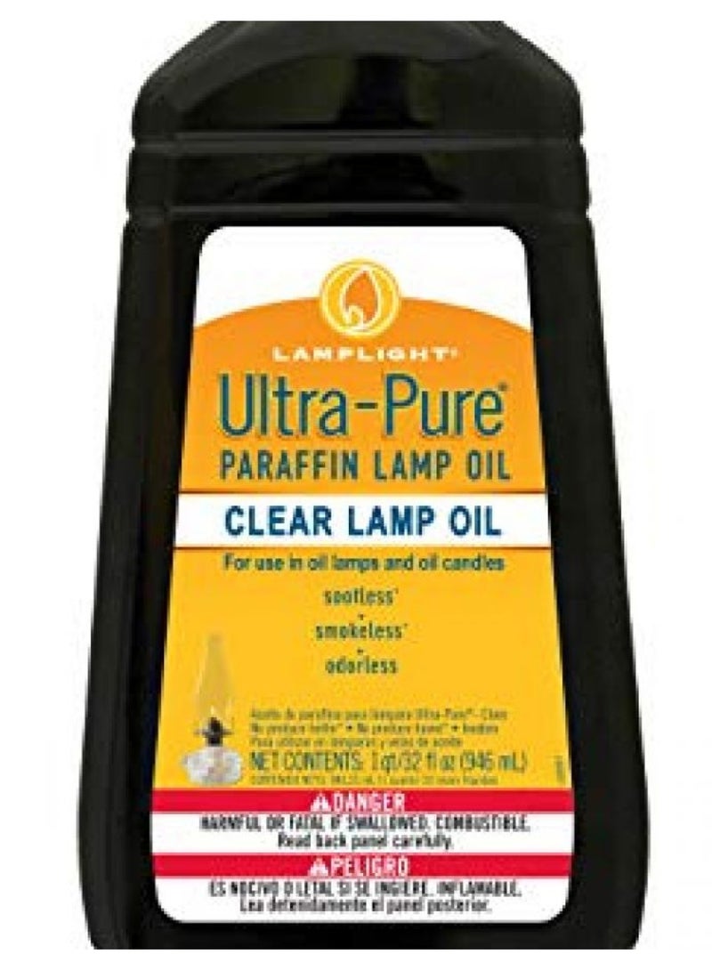 Lamplight 32 oz. Ultra-Pure Lamp Oil Clear/Colorless, 60009 - Image 1