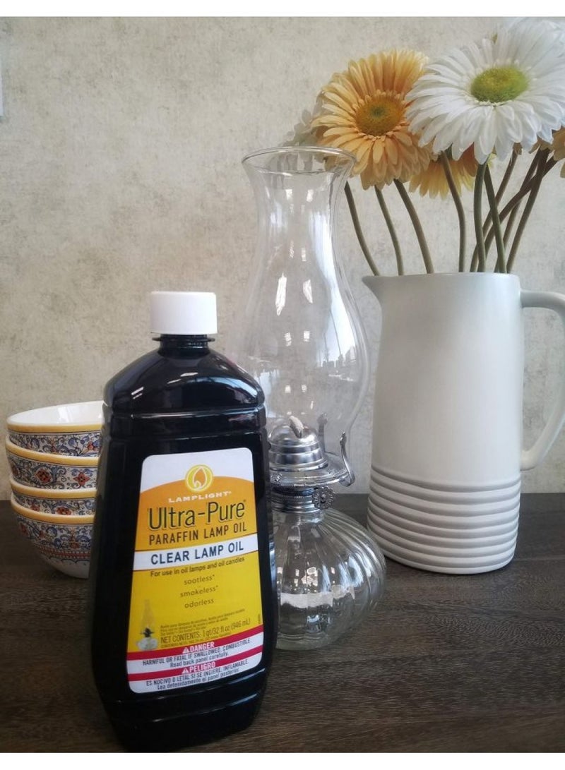 Lamplight 32 oz. Ultra-Pure Lamp Oil Clear/Colorless, 60009 - Image 2