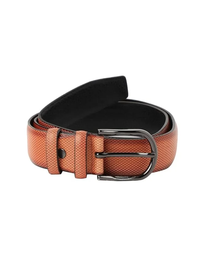 Haute Sauce Casual Solid PU Leather Waist Belt For Men