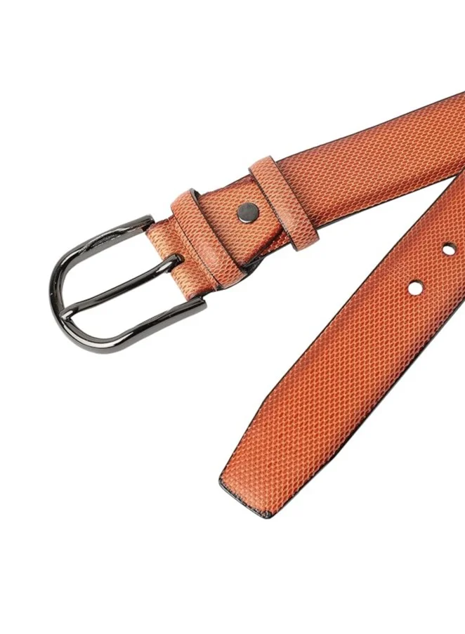 Haute Sauce Casual Solid PU Leather Waist Belt For Men