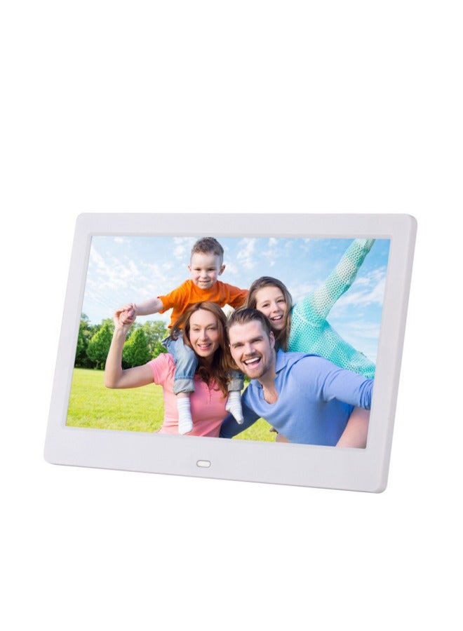 Direct 10.1 Inch HD LED Digital Photo Frame LCD Electronic Photo Album Business Advertising Machine Gift-Color:Black British Power Supply  - Image 3