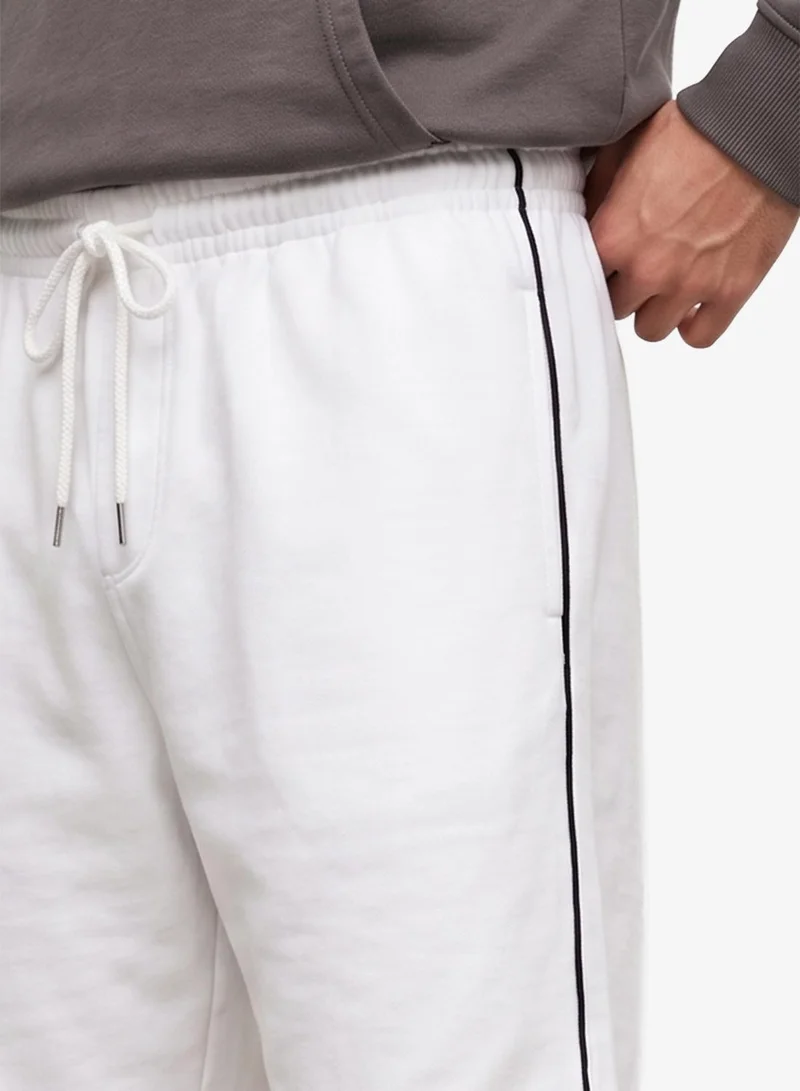 Seventy Five  Regular fit Side Piping Shorts for Men | Best Price UAE