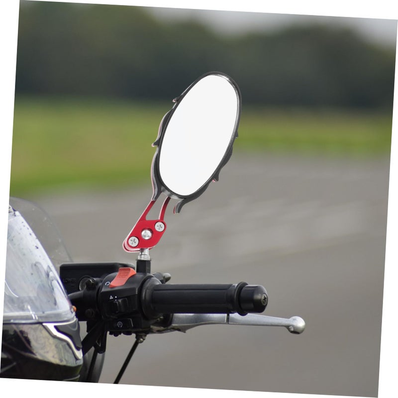 Motorcycle Side Mirrors 1 Pair High Definition Easy Installation Durable Construction - Image 3