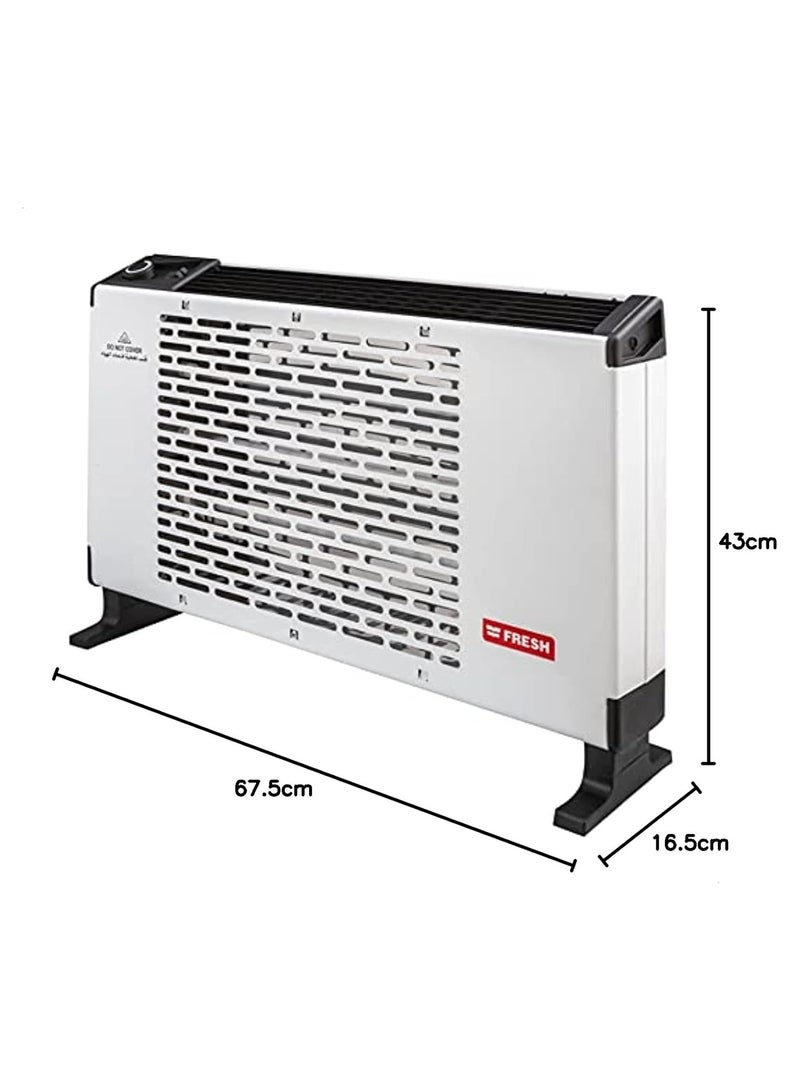 Fresh PSM-210 Quartz Heater - White - Image 2