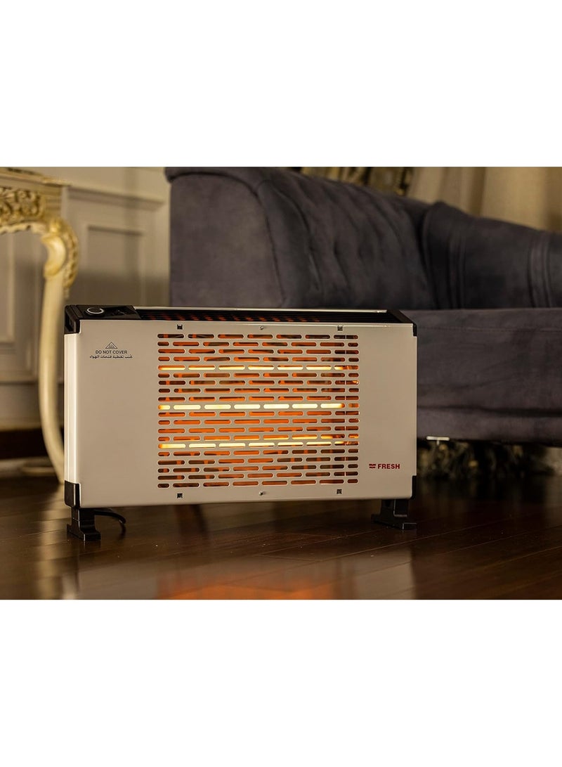 Fresh PSM-210 Quartz Heater - White - Image 3