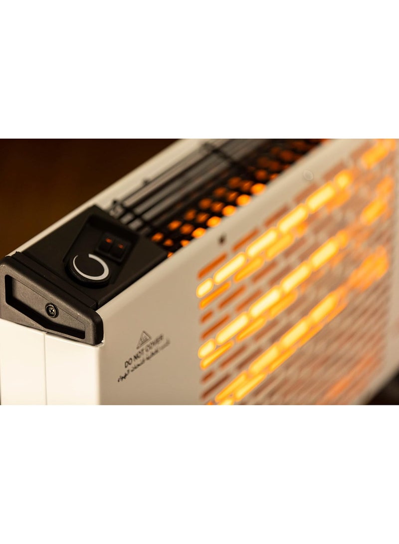 Fresh PSM-210 Quartz Heater - White - Image 4