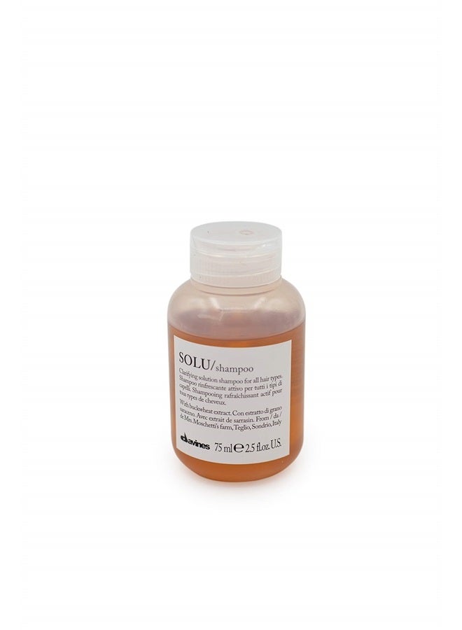 Davines شامبو سوليو، 2.5 أونصة سائلة - Image 4