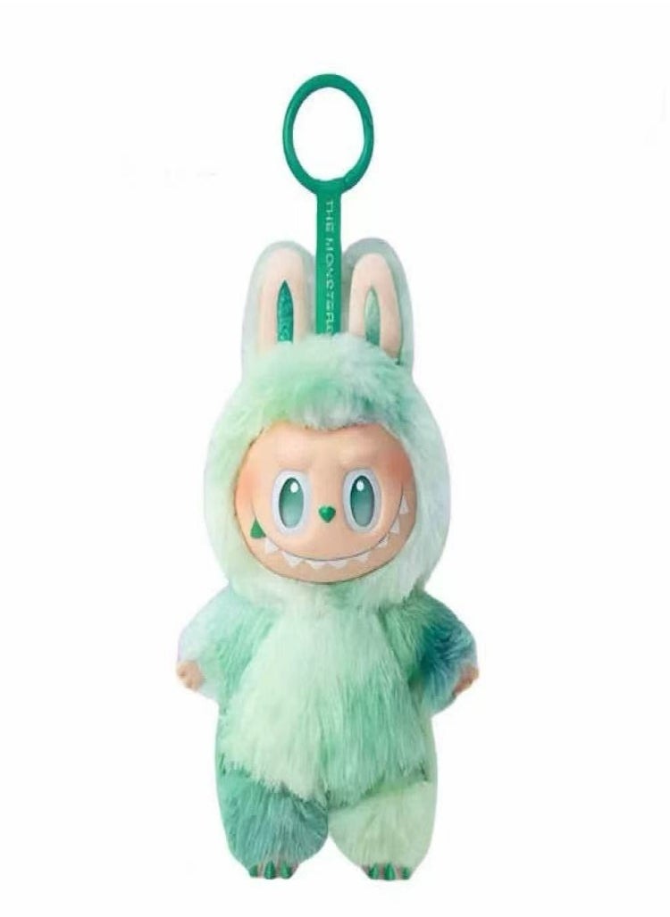 POP MART LABUBU Doll, Plush Toy Set Vinyl Plush Hanging Card,Blind Box Figures La bubu, The Monsters Plush Toys for Modern Home Decor, Collectible Toy Set Seat Green  - Image 2