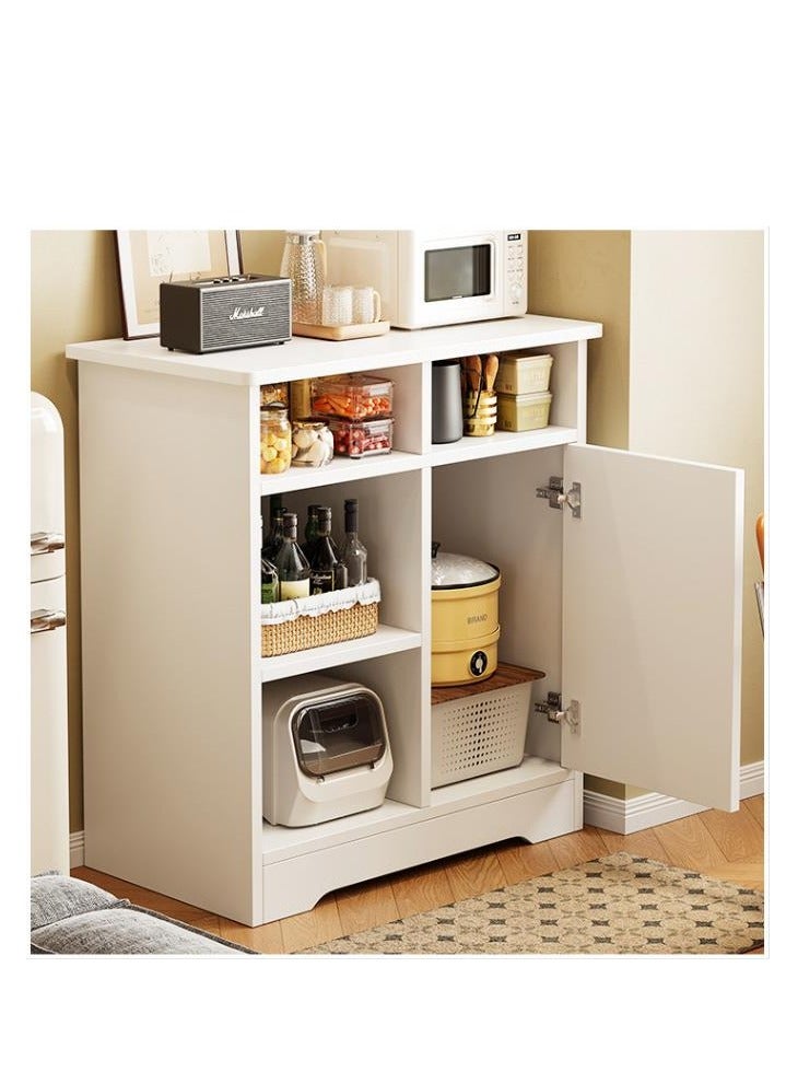 جولدن خزانة قهوة Coffee Corner MDF مع سعة تخزين كبيرة لغرفة المعيشة أو المكتب （80*40*90 سم） - Image 3