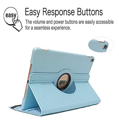 Newraturner Case for iPad Air (3rd Gen) 10.5" 2019 / iPad Pro 10.5" 2017 Case,360 Degree Rotating Stand Protective Cover, Auto Sleep/Wake - Image 4