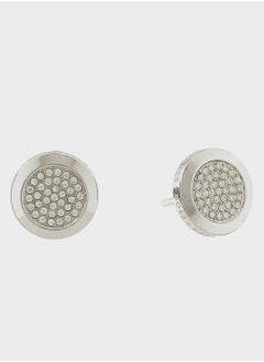BOSS Stainless Steel With Crystal Earrings  - Image 1