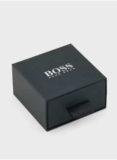 BOSS Stainless Steel With Crystal Earrings  - Image 3