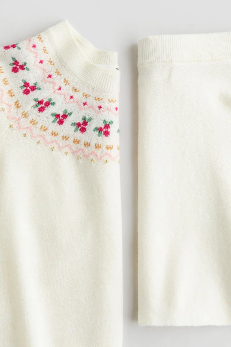 H&M 2-piece jumper and skirt set