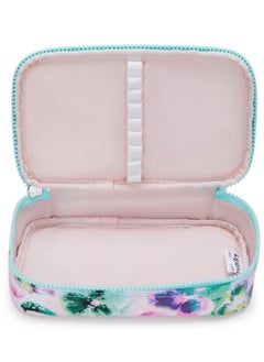 kipling 50 Pens Medium pencase Aqua Blossom-I37077EC  - Image 3