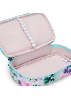 kipling 50 Pens Medium pencase Aqua Blossom-I37077EC  - Image 5