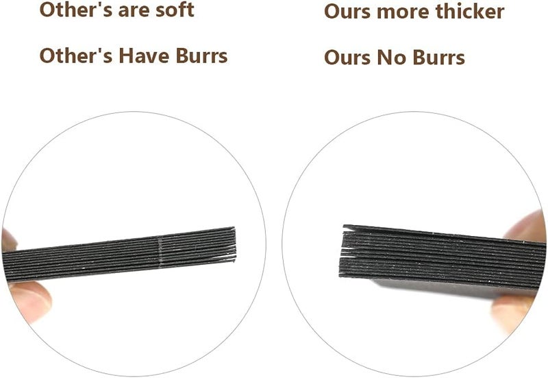 g2plus Black Paper Gift Tags - 100PCS Craft Scalloped Gift Tags with String, Blank Hang Tags Price Tags for Halloween Wrapping, DIY Arts and Crafts, Party Favors - Image 2