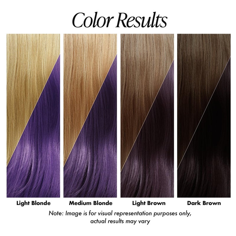 Adore Semi Permanent Hair Color (113 African Violet) | Vegan & Cruelty-Free Purple Hair Dye | No Ammonia, No Peroxide, No Alcohol | 4 Fl Oz - Image 3