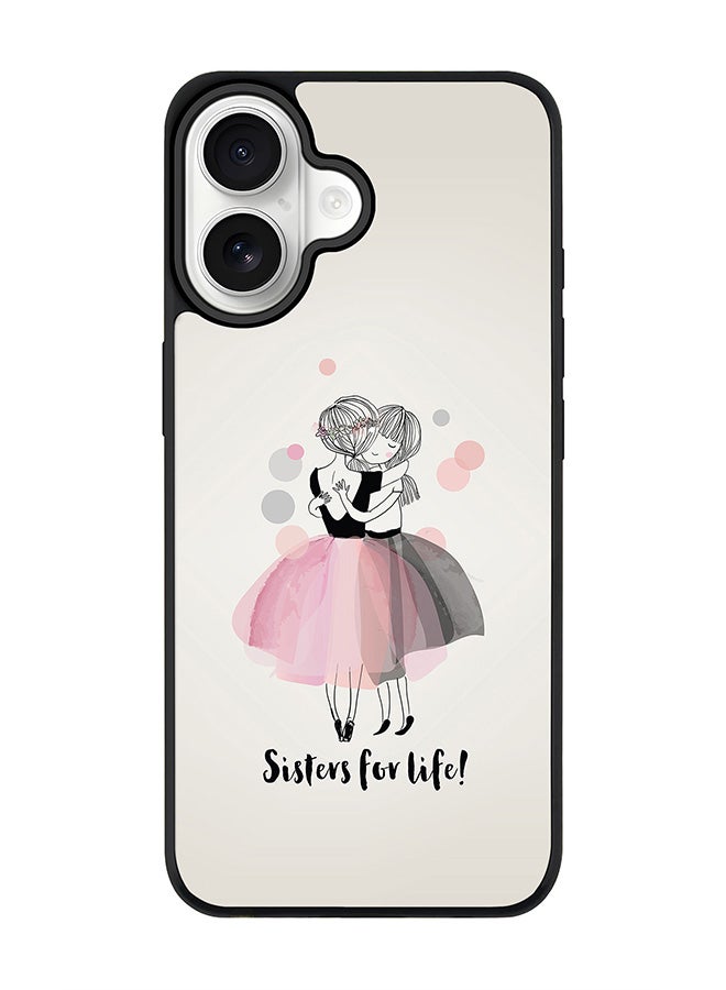 Stylizedd iPhone 17 Case, [Compatible with MagSafe] Slim Magnetic cover Phone Case iPhone 17 -Sisters for Life! - Image 1