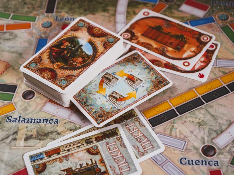 Asmodee Ticket to Ride Iberia + South Korea Board Game Expansion - Train Route Strategy Game, Family Fun for Kids & Adults, Ages 8+, 2-6 Players, 30-60 Minute Playtime - Image 3