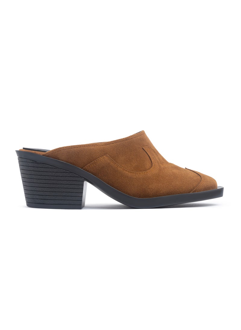 TGS Cowboy Heel Mules  - Image 1