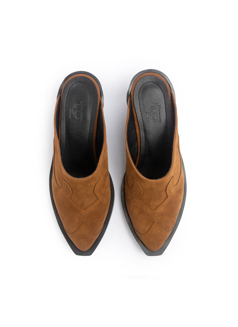 TGS Cowboy Heel Mules  - Image 3