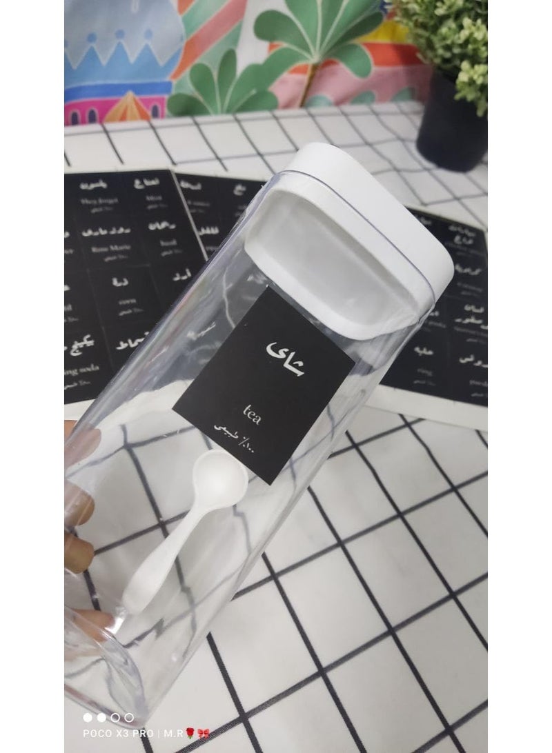 Spice Jar Labels – Waterproof Stickers for Organized Kitchen - Image 2