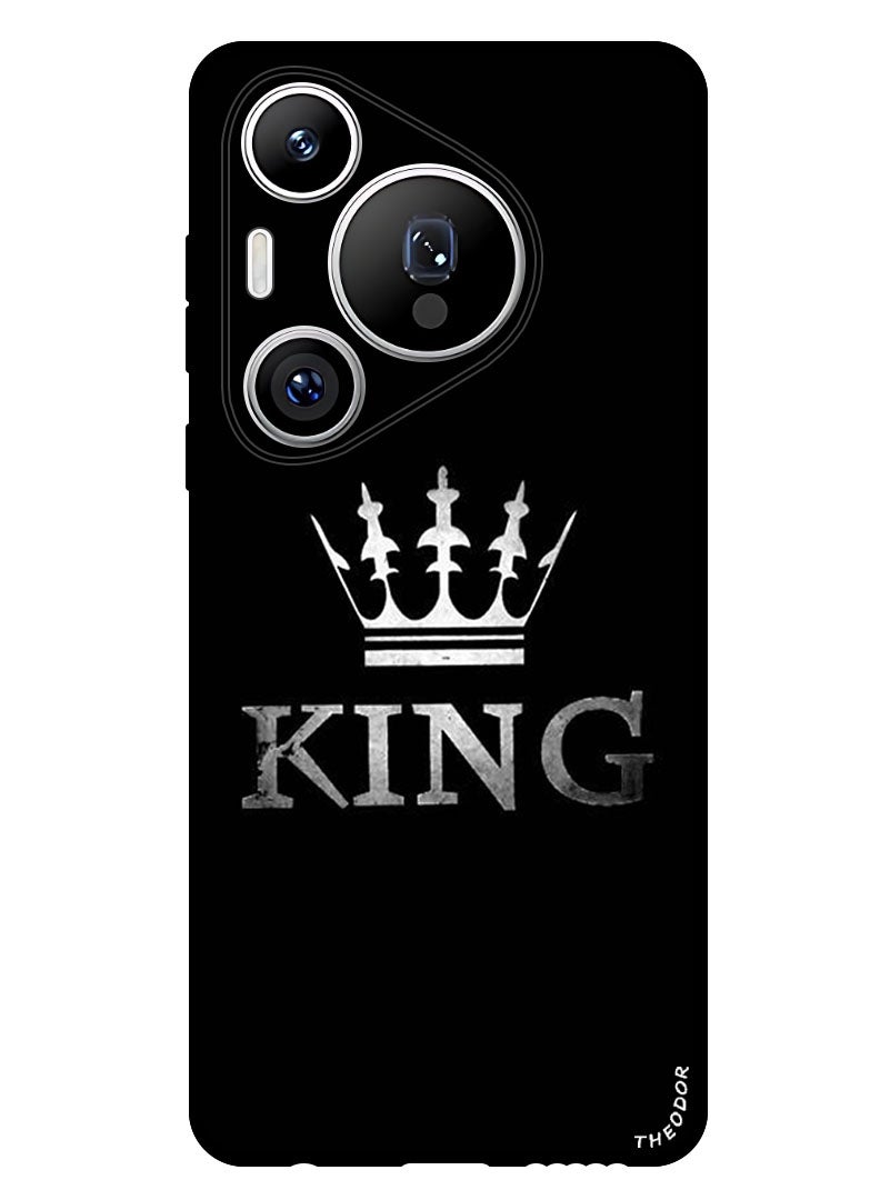Theodor Protective Case Anti Scratch Shock Proof Bumper Cover For Huawei Pura 70 Pro King Crown - Image 1