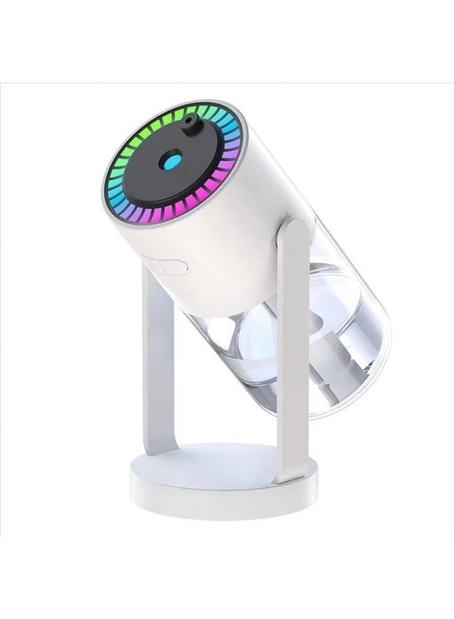 Starry Sky Top Portable Air Humidifier 280ml Capacity with Projection Light and Continuous/Intermittent Spray - Model XY-085 for Car, Office, and Bedroom - Image 1