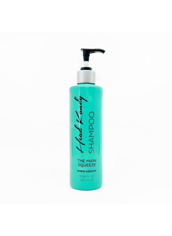 Head Kandy The Main Squeeze Aminokeratin Shampoo (12 Oz.) Enriched Treatment For Moisturizing Damaged Hair Color Safe All Hair Types  - Image 2