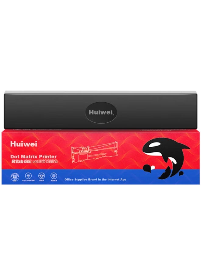 Huiwei Lq630k Ribbon Cartridge Compatible With Epson Lq615kii, 630kii, 615k, 730k, 730/735kii, 610/635kii, 80kfii Dot Matrix Printers - Image 2