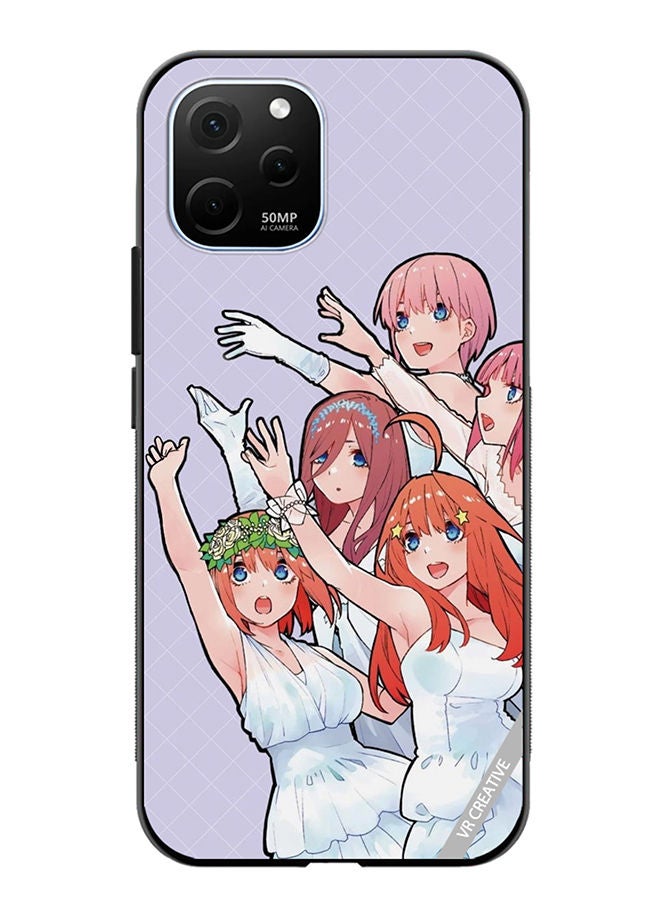 VR CREATIVE Protective Case Cover For Huawei Enjoy 50z Go Toubun No Hanayom Design Multicolour - Image 1