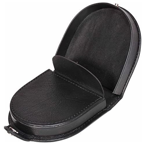 Sassora Genuine Leather Coin Purse | Compact Pocket Wallet with Secure Snap Closure | Small Change Holder for Men & Women | Travel-Friendly Mini Pouch for Coins, Keys & Cards - Image 4