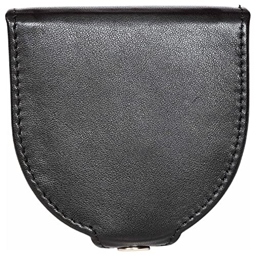 Sassora Genuine Leather Coin Purse | Compact Pocket Wallet with Secure Snap Closure | Small Change Holder for Men & Women | Travel-Friendly Mini Pouch for Coins, Keys & Cards - Image 3