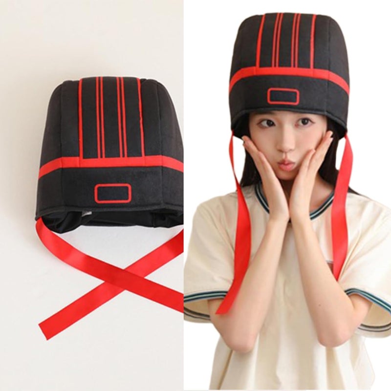 Detailed Historical Figure Hat for Adults Photography Props and Cultural Exhibitions Polyester Fabric Cosplay Hat Embroidered Three Kingdoms Costume Accessory - Image 2