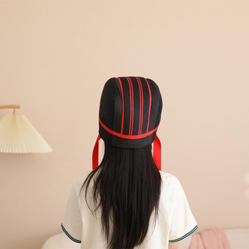 Detailed Historical Figure Hat for Adults Photography Props and Cultural Exhibitions Polyester Fabric Cosplay Hat Embroidered Three Kingdoms Costume Accessory - Image 3